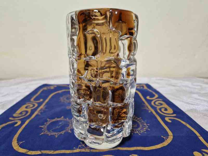 Hnědá Váza František Vízner Škrdlovice - foto 4