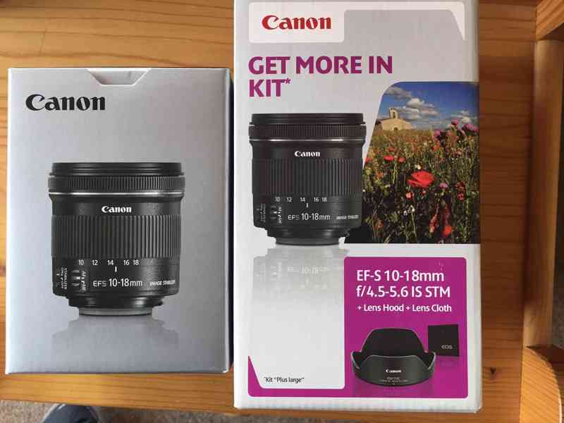 Objektiv Canon EF-S 10-18mm 4,5-5,6 IS STM  - foto 4