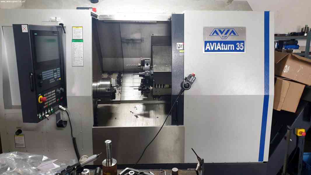 CNC soustružnické centrum AVIA AVIATURN 35