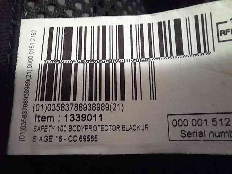 Jezdecká bezpečnostní vesta Safety 100 - foto 2