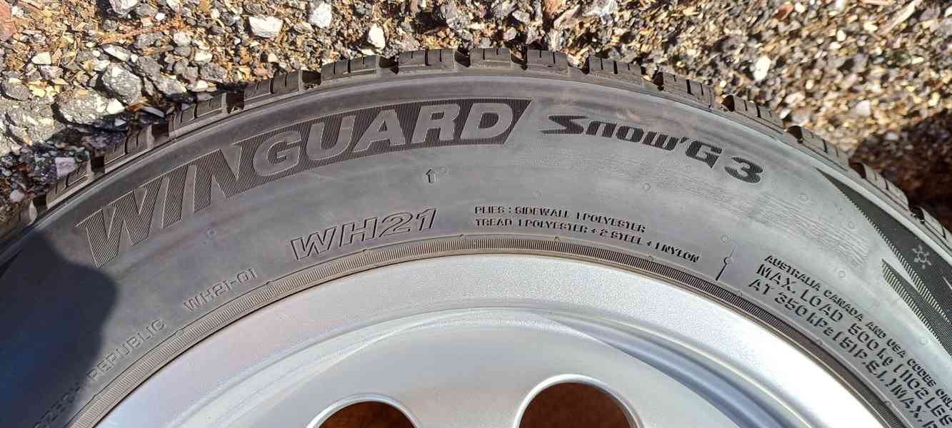 Ultralehké kované ALU Audi 15" 5x100 zachovalé+zánovní pneu - foto 10