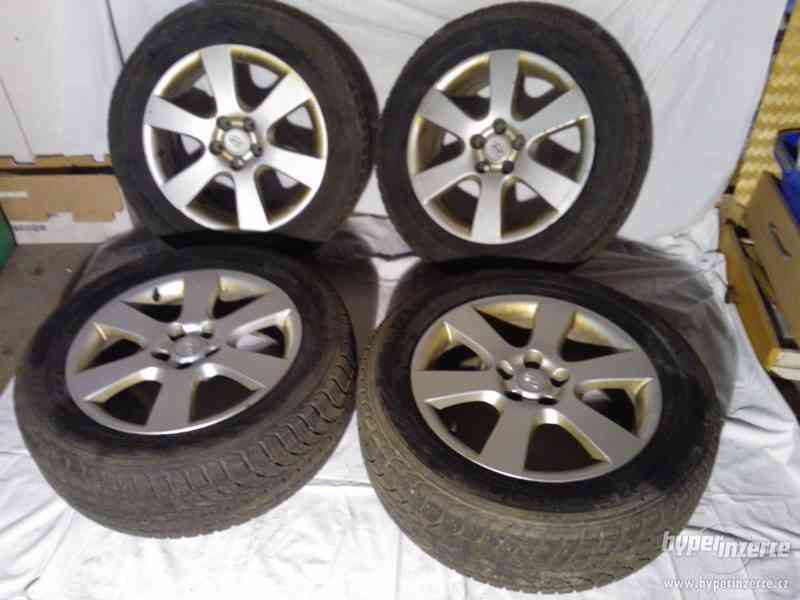 Orig. Alu kola Hyundai Santa Fe 7Jx18 5x114,3 + pneu - foto 1