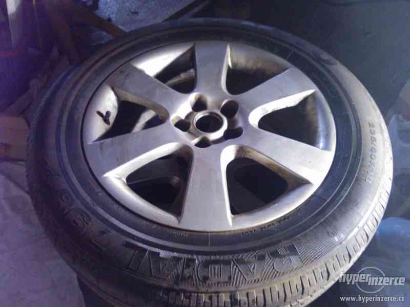 Orig. Alu kola Hyundai Santa Fe 7Jx18 5x114,3 + pneu - foto 4