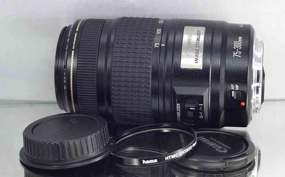 Canon EF 75-300mm f/4-5.6 IS USM *stabilizátor - foto 1