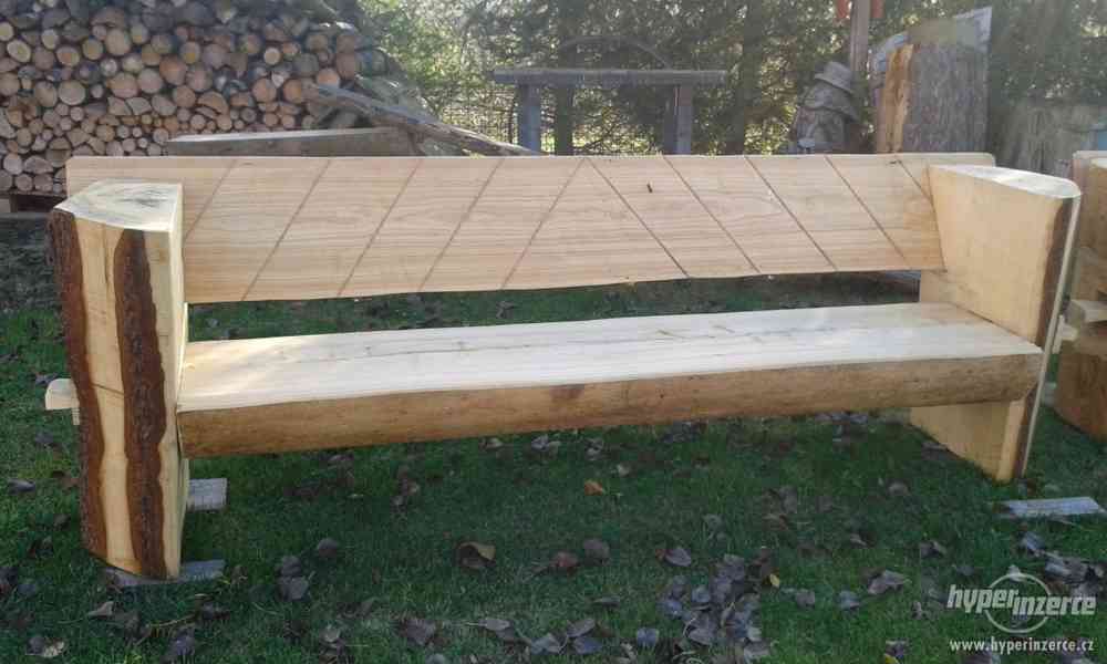 Dřevěné lavice - foto 2