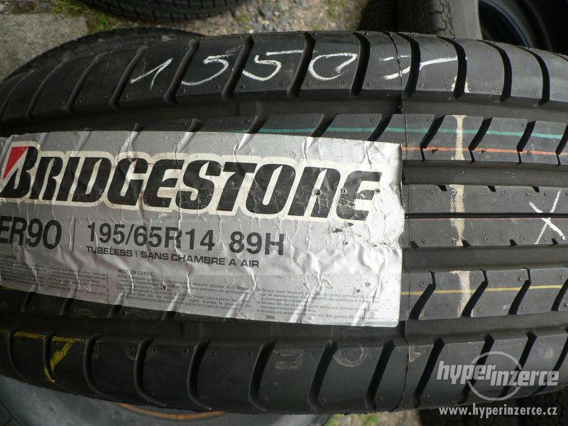 NOVÉ letní pneu Bridgestone ER90 195/65R14 89H - foto 1