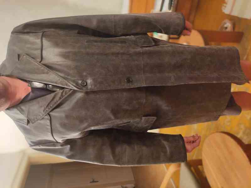 Panský kožený kabát - foto 2