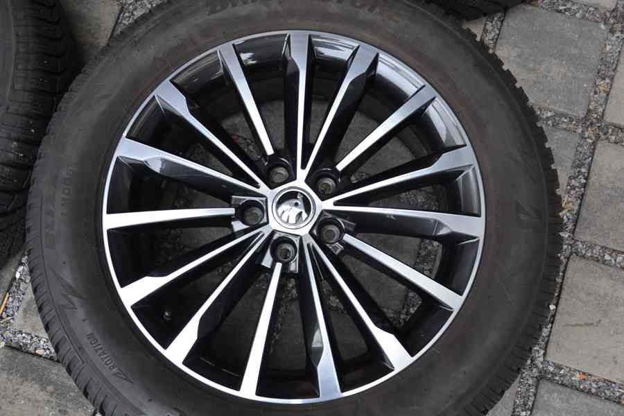Š.Kodiaq, Kodiaq 2/VW Tiguan -NOVÁ zimní Alu sada-235/55R18. - foto 2