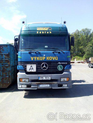 prodám Mercedes Actros Conteiner s hydraulickou rukou - foto 3