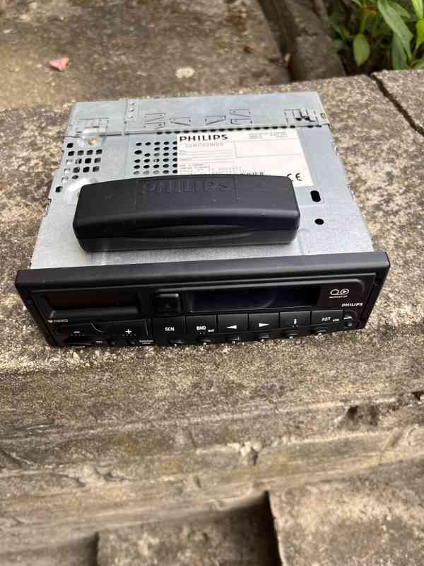 Autoradio PHILIPS RC229 - retro, plně funkční - foto 2