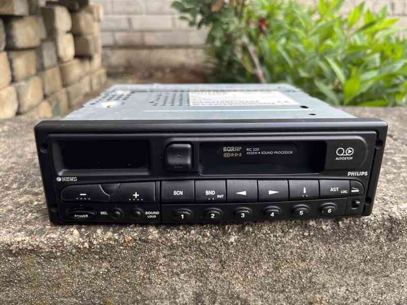Autoradio PHILIPS RC229 - retro, plně funkční - foto 3