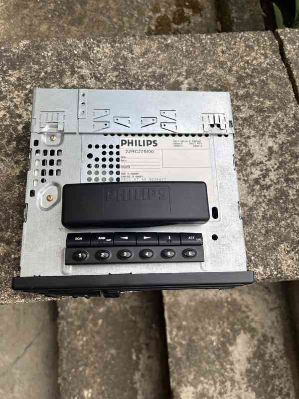Autoradio PHILIPS RC229 - retro, plně funkční - foto 4