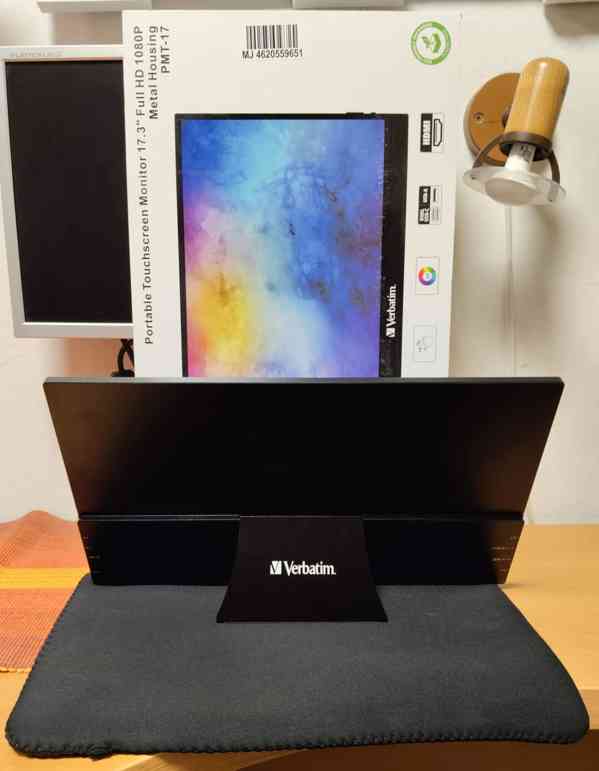 Přenosný dotykový Monitor Verbatim PMT-17 (17,3“) - foto 2
