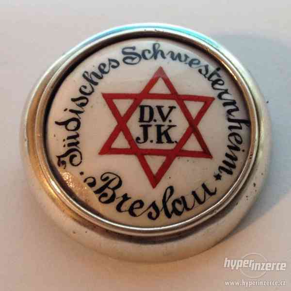 Odznak Židovské zdravotní sestry DVJK Breslau - foto 1