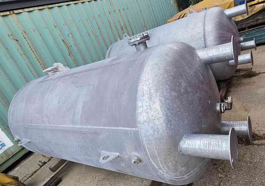 Nabízíme pozinkovaný vzduchojem - 5000 l. Výrobce - OKS  - foto 2