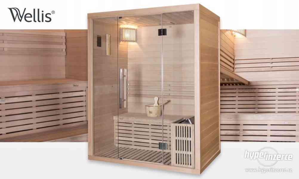 Finská sauna Wellis Igneus pro dvě osoby - foto 1
