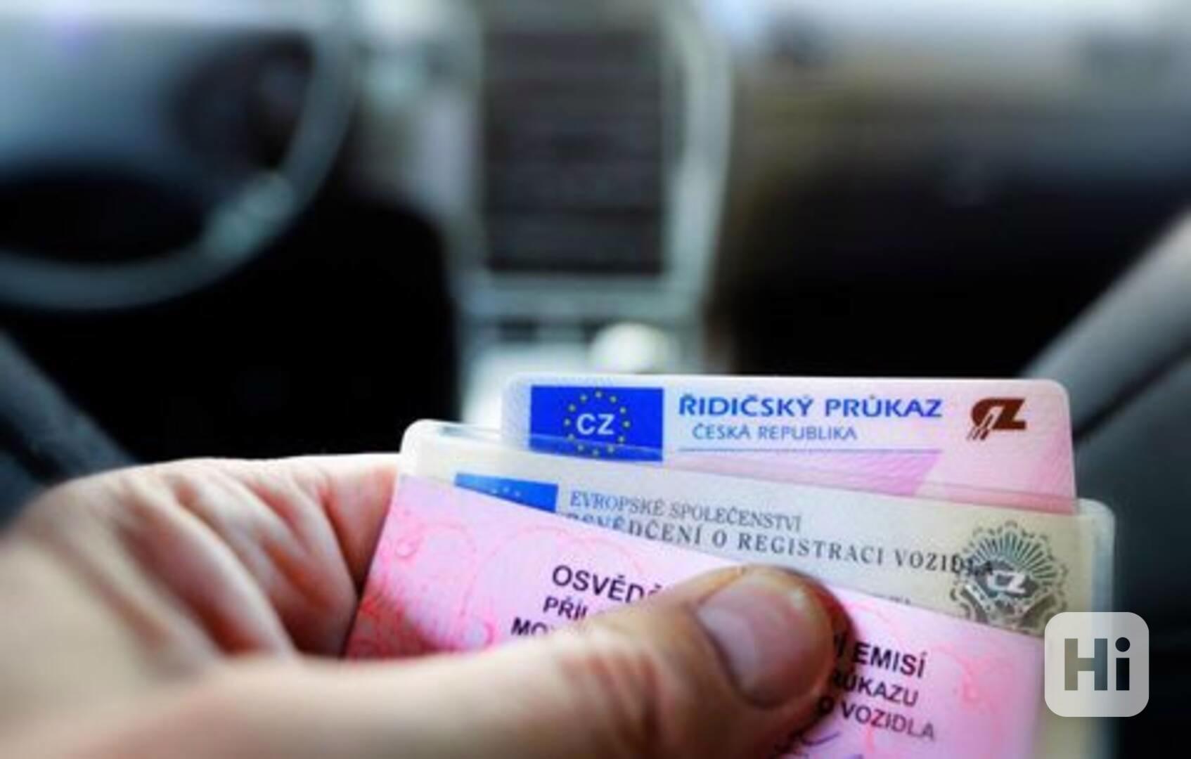 řidičský průkaz - foto 1