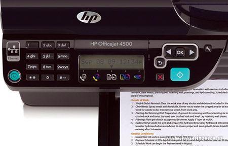 Hewlett Packard Officejet 4500 - foto 2