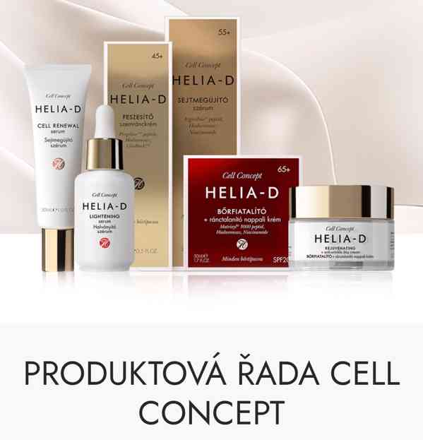 HELIA D CELL CONCEPT - INTENZIVNÍ PROTIVRÁSKOVÁ PÉČE  - foto 4