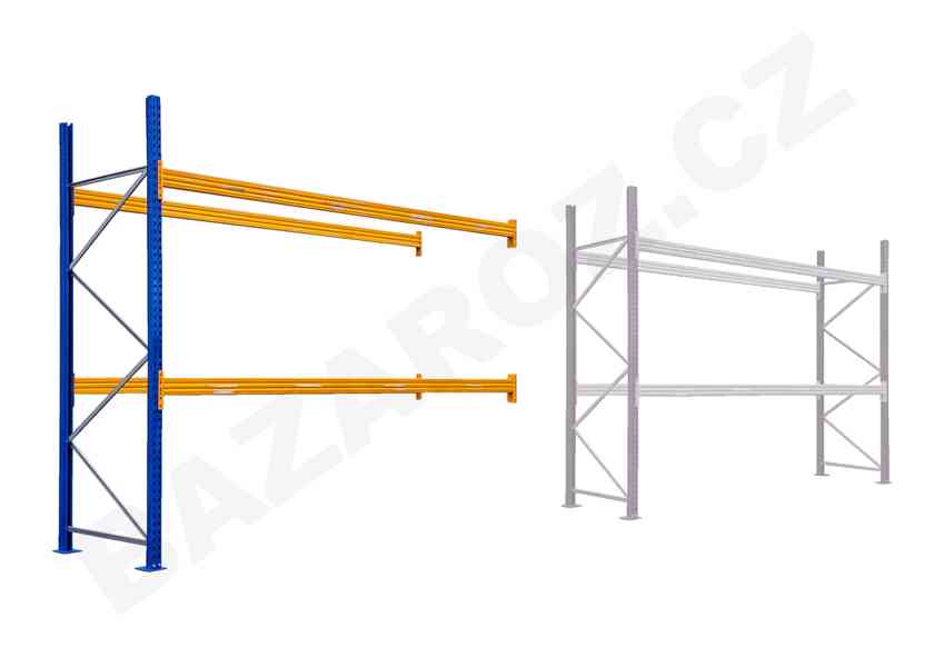 Paletové Regály Jungheinrich šířka: 3,6m PP Bazar - foto 8