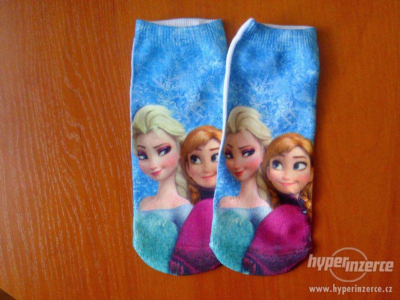Ponožky motiv 11 - Ledové království (Frozen) 18.cm - foto 1