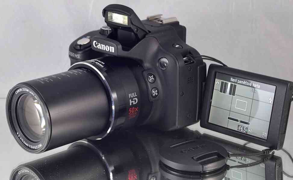 Canon PowerShot SX50 HS *50x Op.Zoom*full HDV*Bag - foto 5