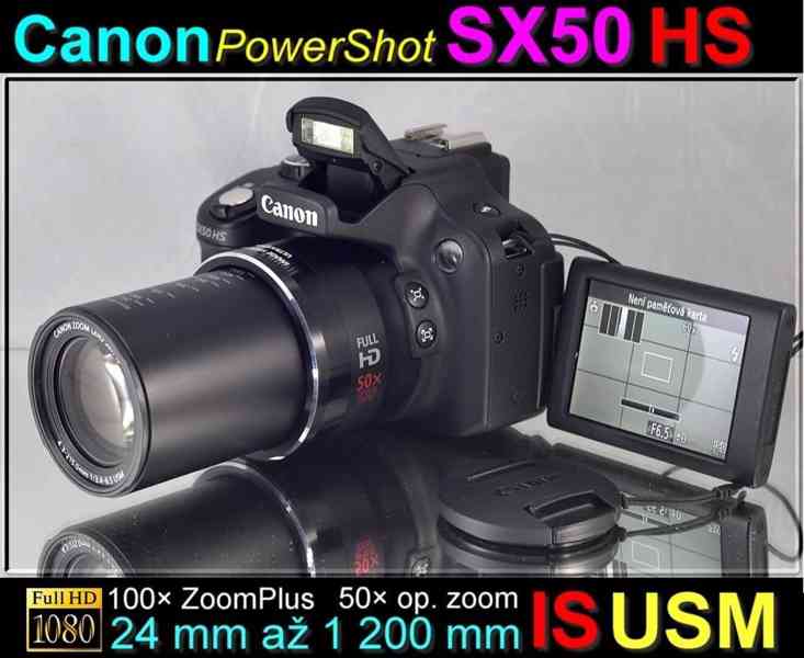 Canon PowerShot SX50 HS *50x Op.Zoom*full HDV*Bag