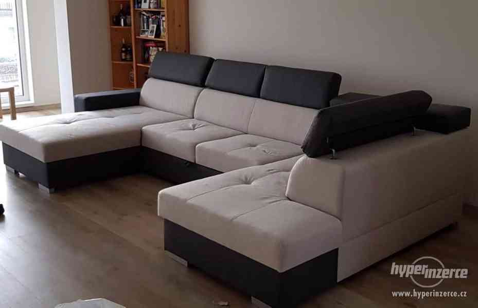 Nová čalouněná sedací souprava - foto 1