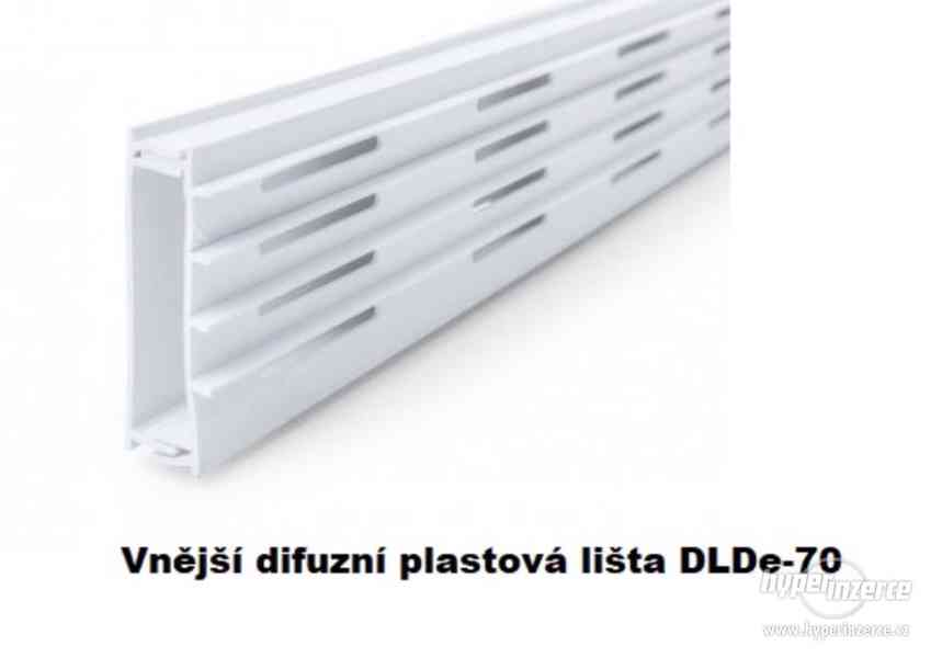 12 ks nepoužitých difuzních plastových lišt DLDe-70 - foto 1