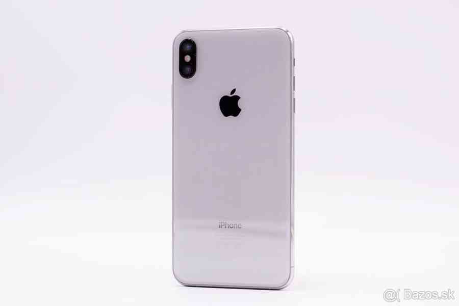 iPhone XS Max 64GB Silver + ZÁRUKA! - foto 2