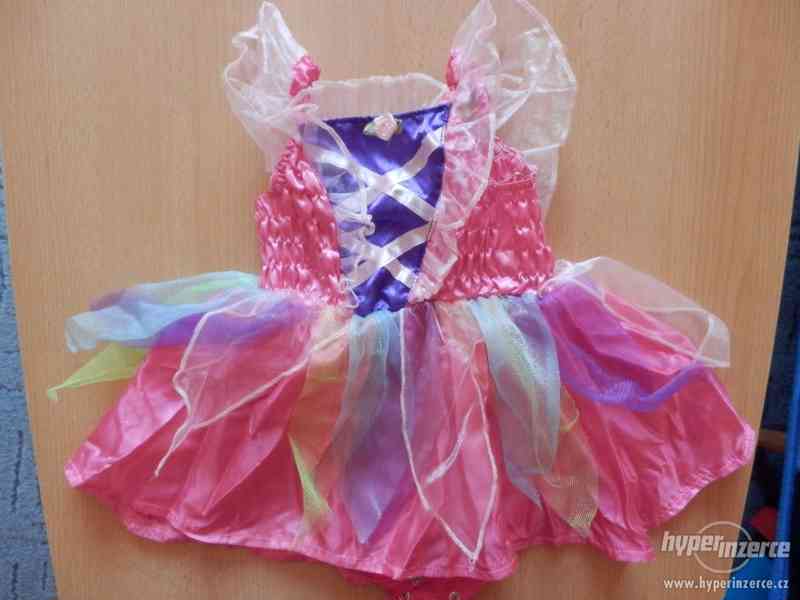 Dívčí šaty - kostým princezny - foto 1