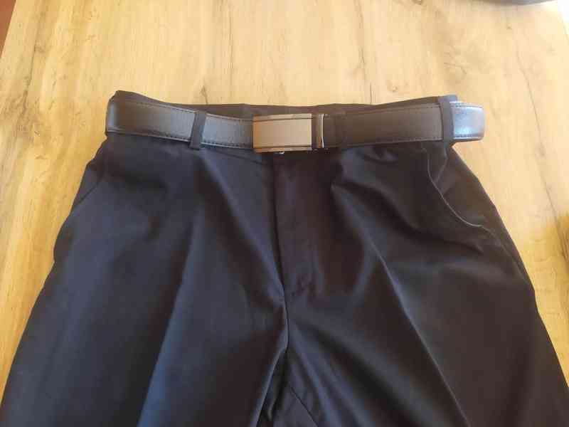 Oblek (vel. L) + společenské boty (42-43), jako nové - foto 5