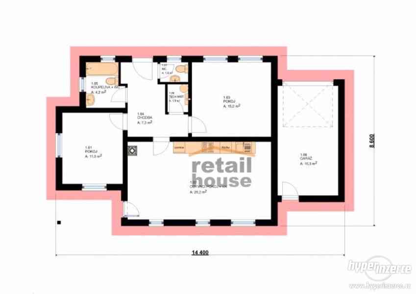 Rodinný dům Retail Smart Top Plus, 3+kk+G, 83 m2 - foto 10