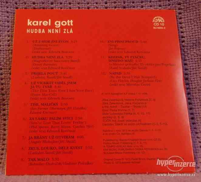 CD Karel Gott - Hudba není zlá , Vyprodaná Retro edice!! - foto 2