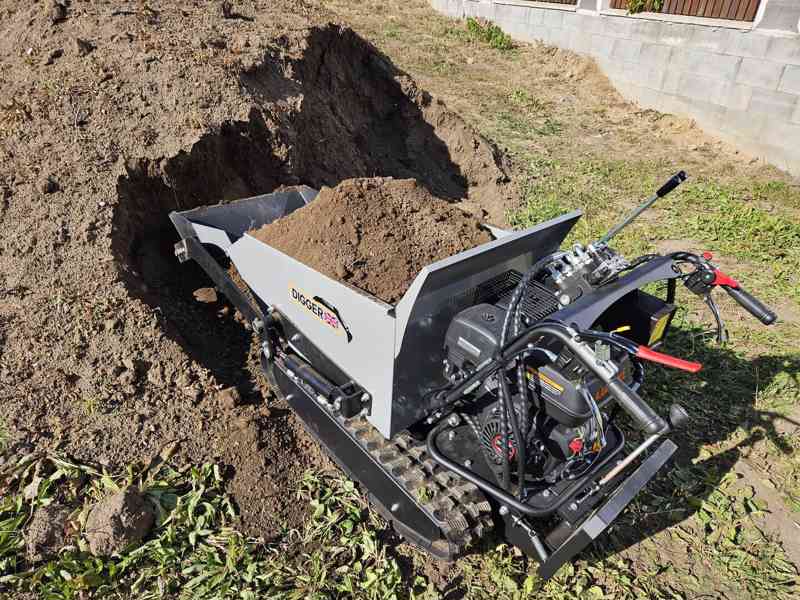 Půjčím samonakládaci dumper,pásový dumper - foto 3