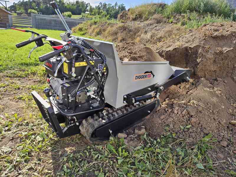 Půjčím samonakládaci dumper,pásový dumper - foto 2
