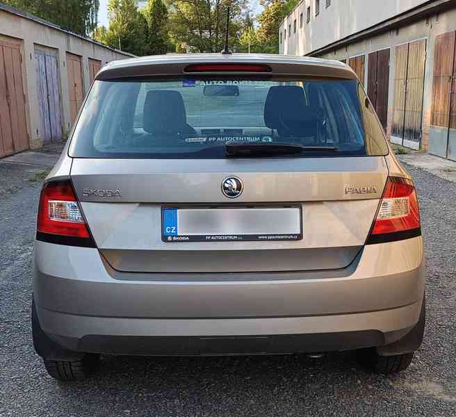 Škoda Fabia 1.0 MPI 44 kW, 2015, 42 tis. km, ČR, 1. majitel - foto 5