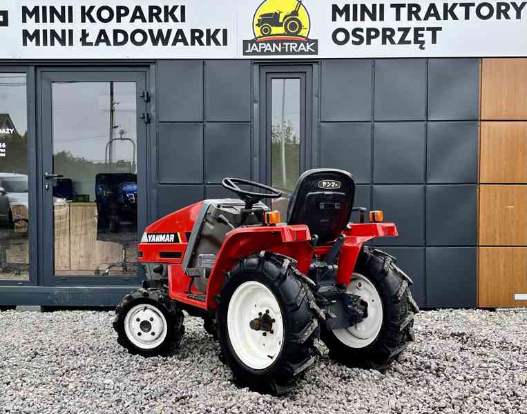 Yanmar KE-2, 4x4,Původní stav. Minitraktor, traktor - foto 6