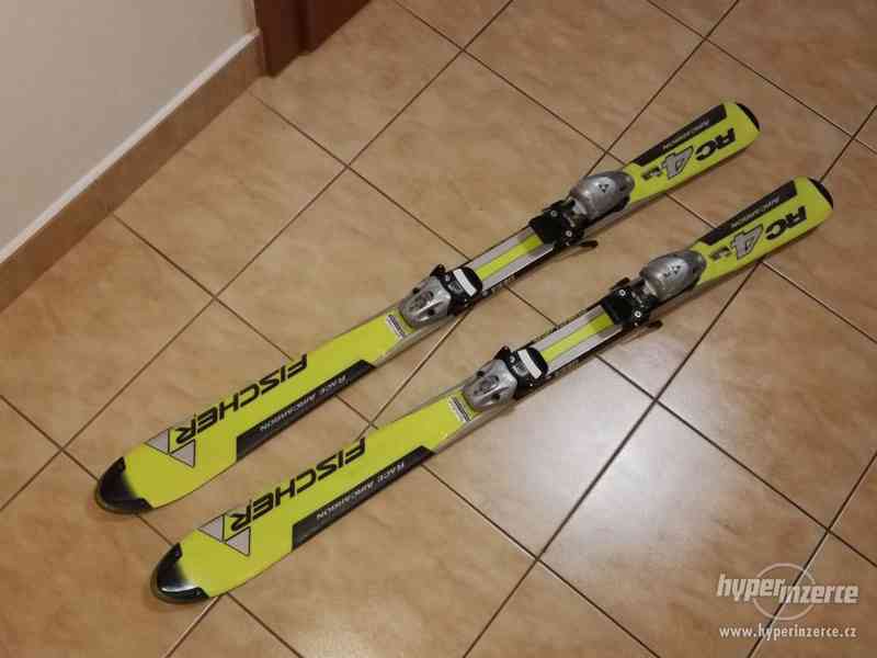 Prodej, dětské lyže a lyžáky, 118 cm, Fischer - foto 6