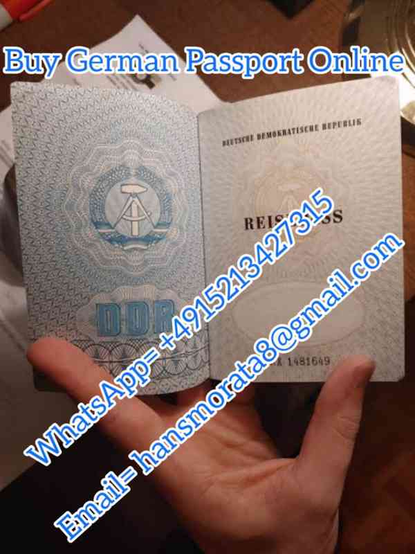 BUY GERMAN PASSPORT, BUY REAL DRIVERS LICENSE, FAKE ID CARD - foto 1