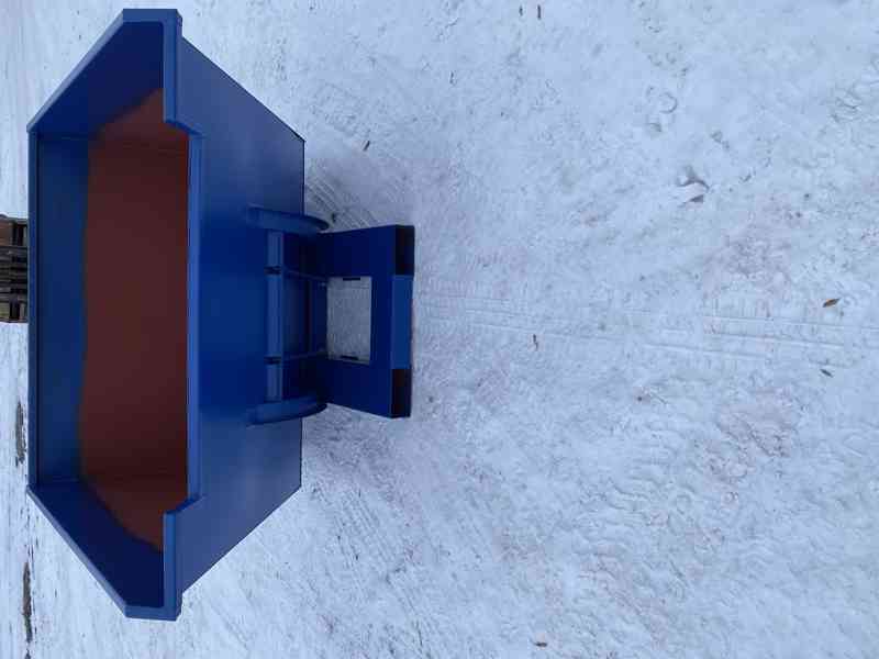 Pojemnik samoopróżniający, 1,5 m3, kontener - foto 2