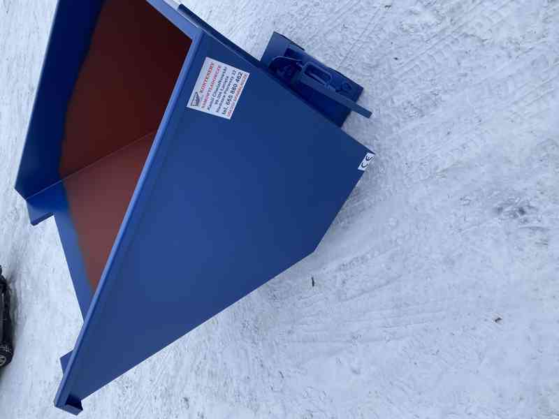 Pojemnik samoopróżniający, 1,5 m3, kontener - foto 4