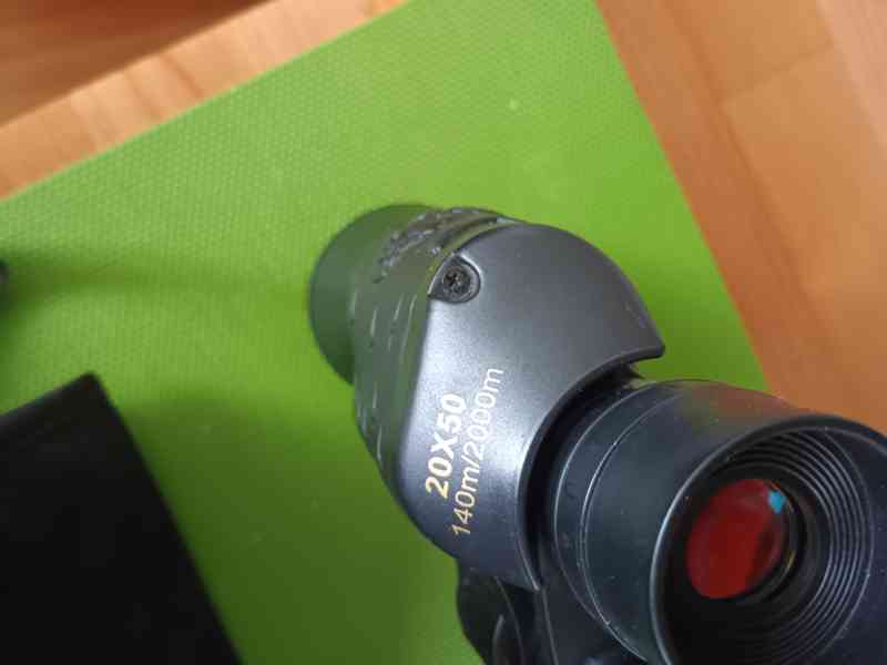 Vojenský binokulární dalekohled Tasco 20X50 - foto 3
