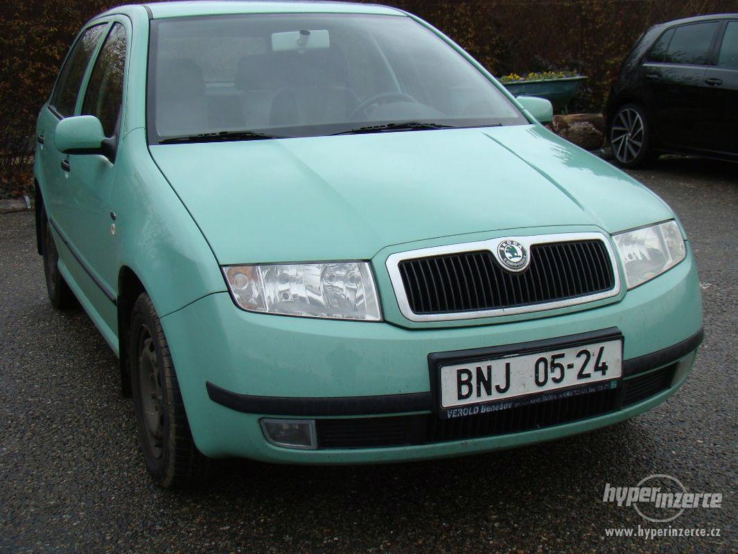 Škoda Fabia 1.4i r.v.2001 (1.Maj.serv.knÍž.ČR) - foto 1