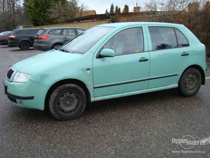 Škoda Fabia 1.4i r.v.2001 (1.Maj.serv.knÍž.ČR) - foto 3