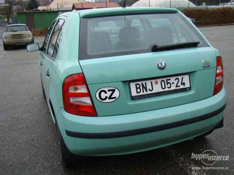 Škoda Fabia 1.4i r.v.2001 (1.Maj.serv.knÍž.ČR) - foto 4