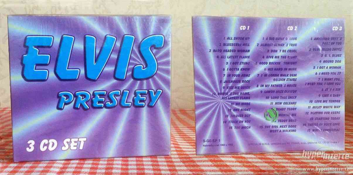 ELVIS PRESLEY ZCELA NOVÉ 3 CD SET 45 HITŮ - foto 2