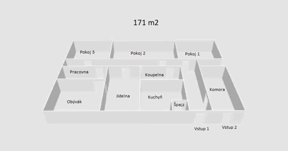 Pronájem bytu 6+1 v Krupské (Benešovo náměstí), 171 m2 - foto 12