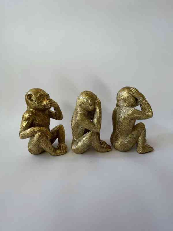 Tři moudré opice - nevidím, neslyším a nemluvím - foto 4