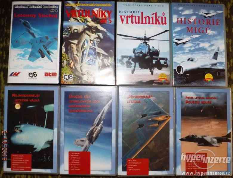 Vojenská technika-VHS kazety - foto 1